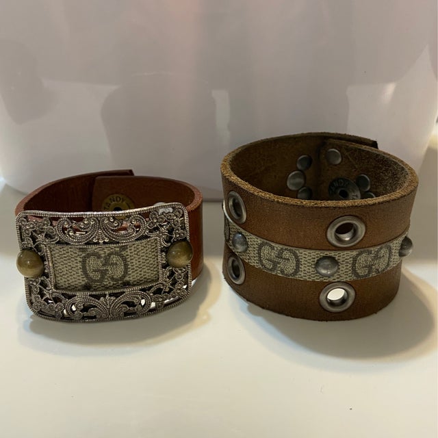 Upcycled store gucci bracelet